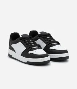 Tênis Street Infantil em PU com Recortes - Tam 28 ao 35