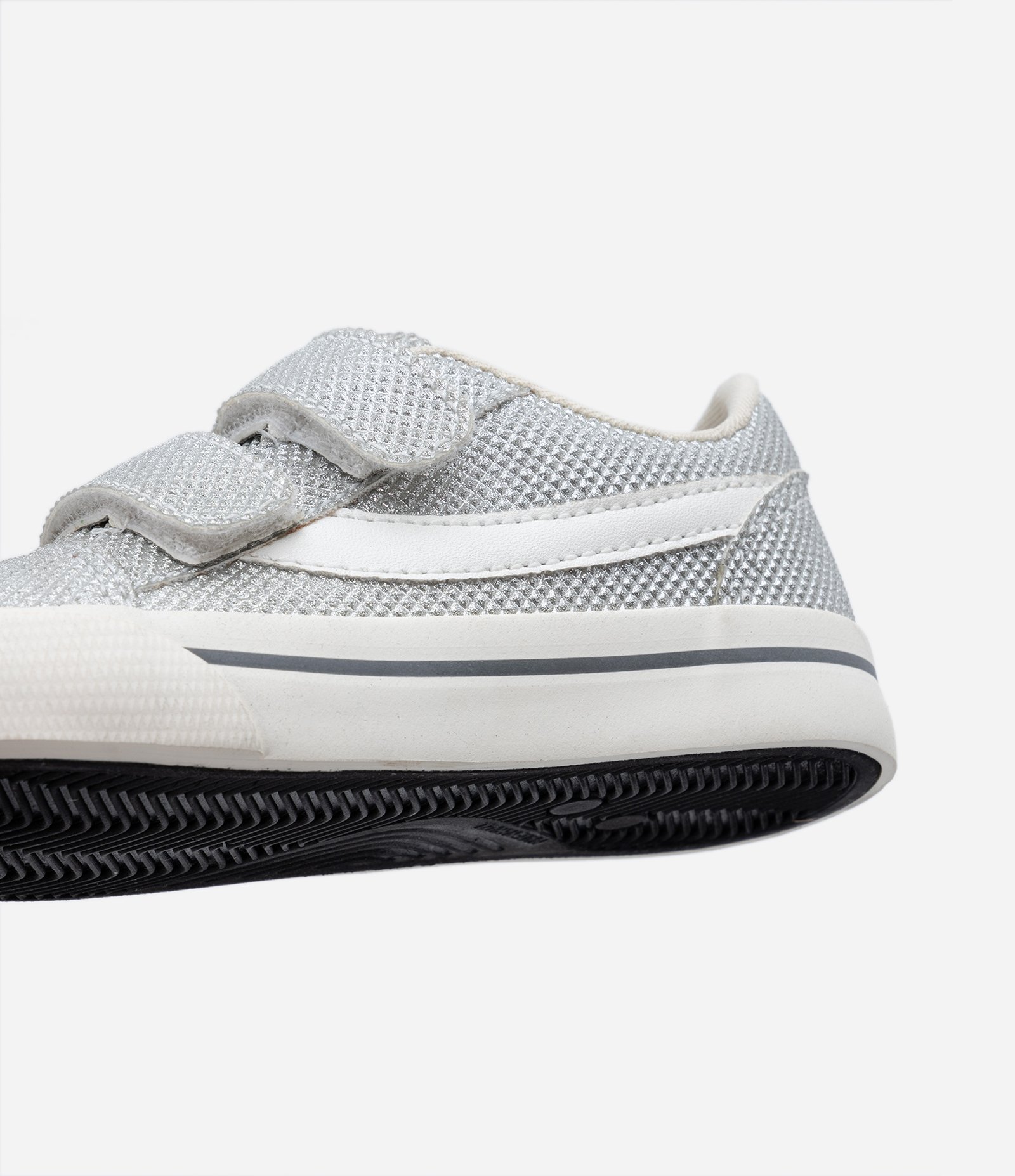 Tênis Infantil Metalizado com Velcro - Tam 20 ao 27 Prata 4