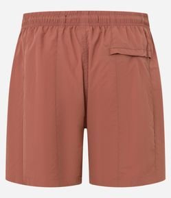 Bermuda em Poliamida com Puxador no Cós