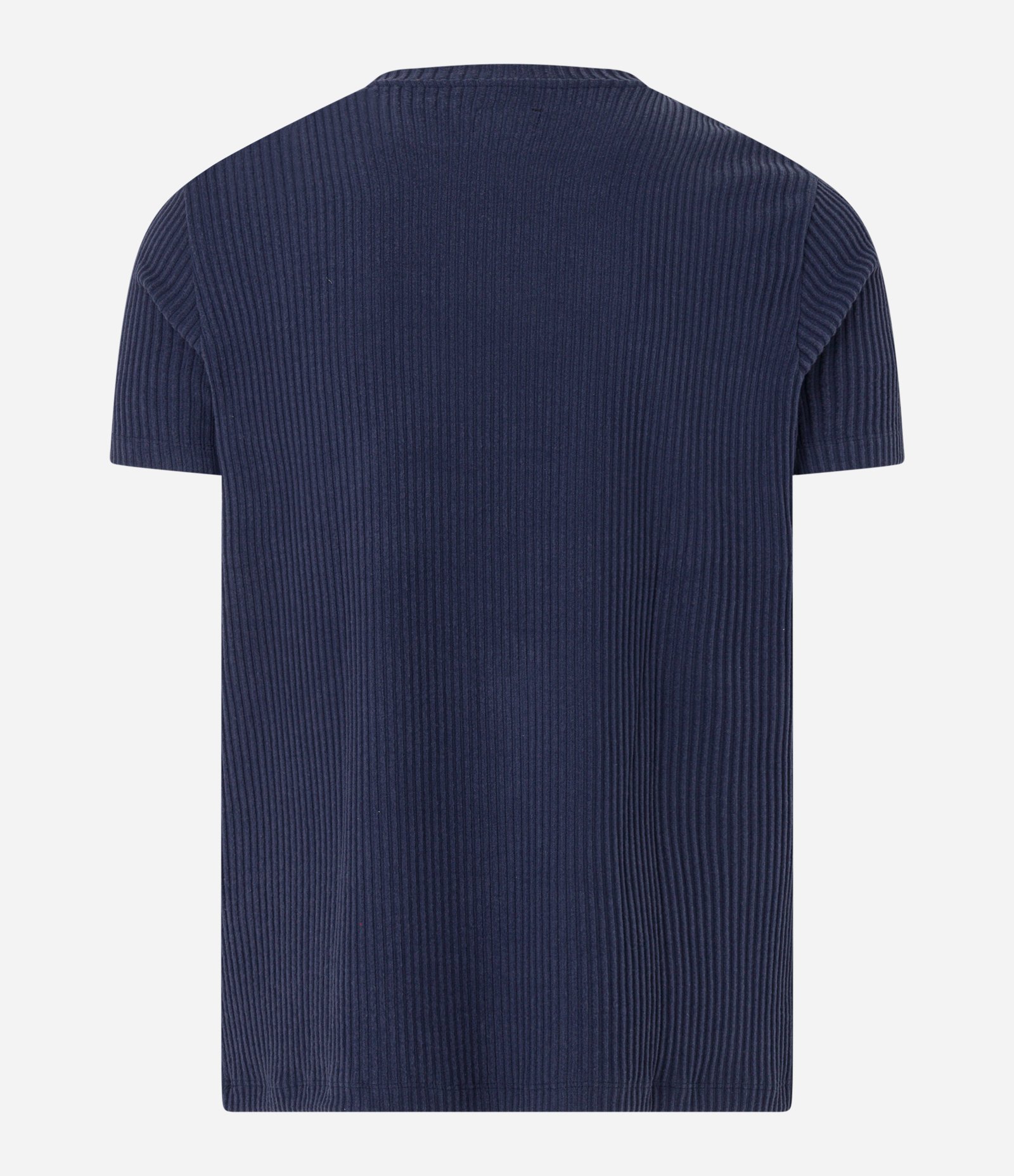 Camiseta em Ribana com Textura Aveludada Azul 7