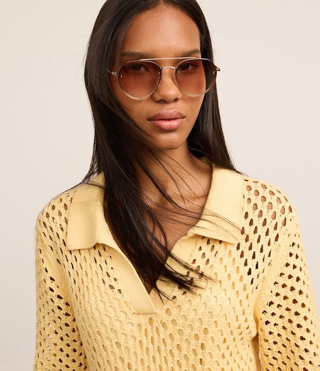 Cor: Dourado | Tamanho: U