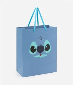 Embalagem de Presente Média com Estampa do Stitch