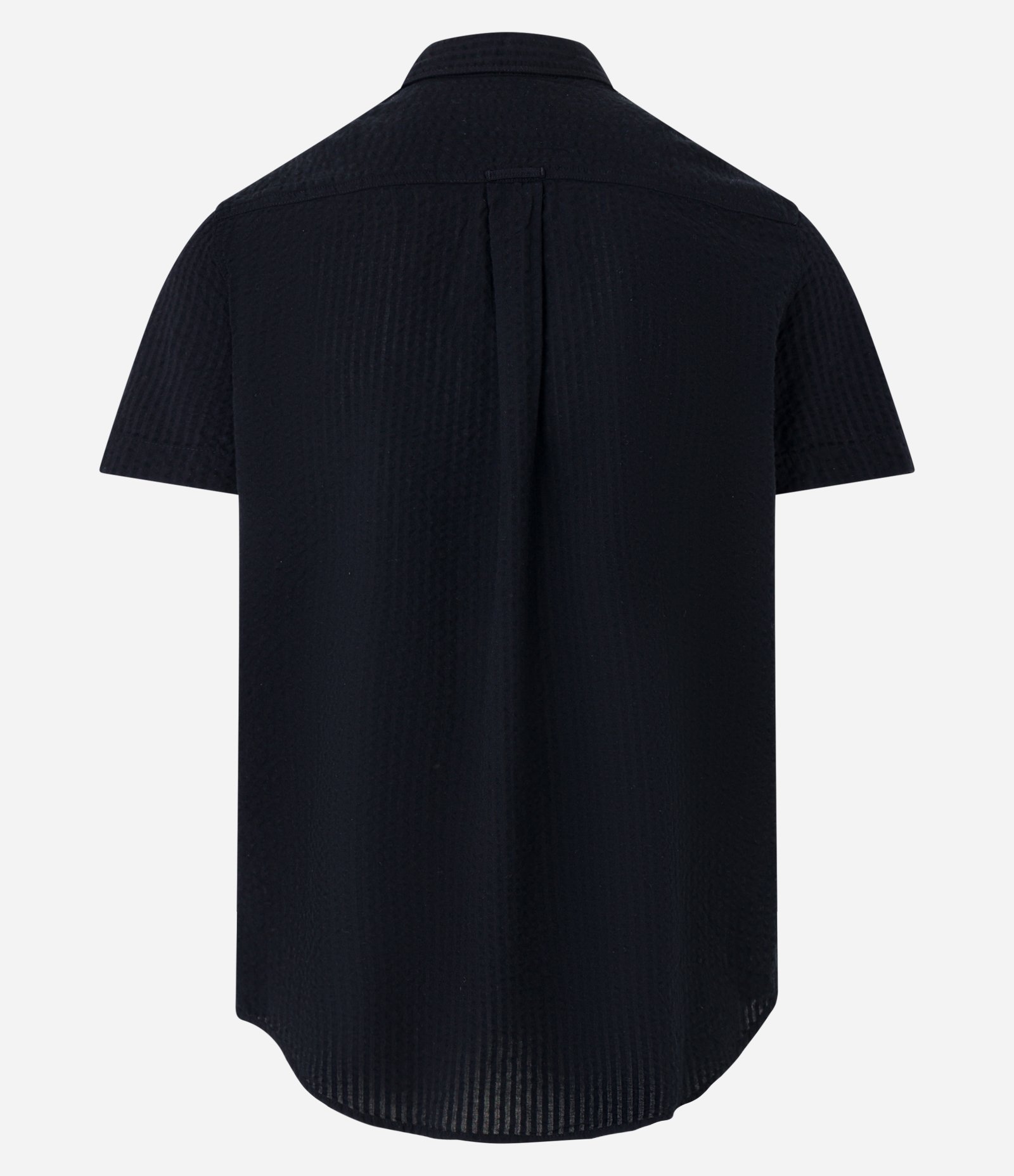 Camisa em Ana Ruga com Textura e Bordado Preto 8