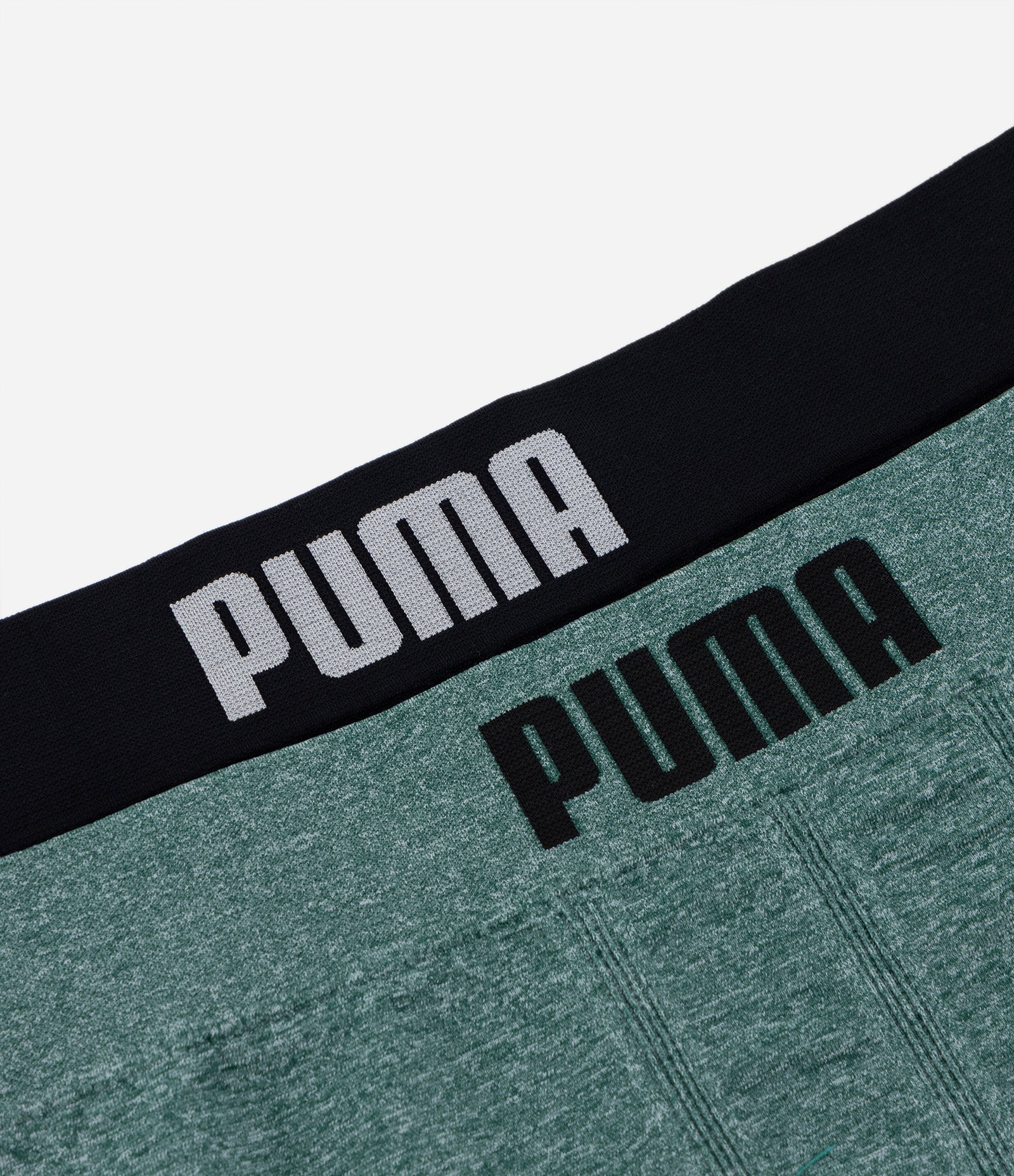 Kit 02 Cuecas Boxer Infantil - Tam M ao GG Verde/Preto 3
