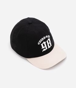 Boné em Sarja Infantil com Bordado em Lettering