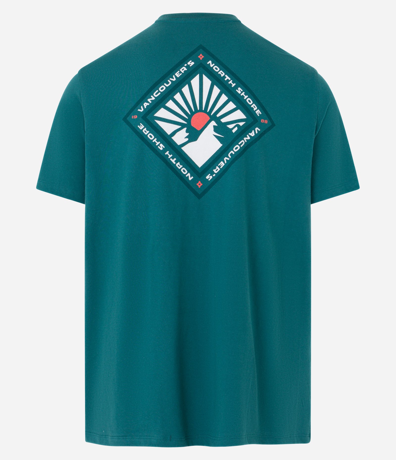 Camiseta Comfort em Algodão Estampa Vancouver Verde 7