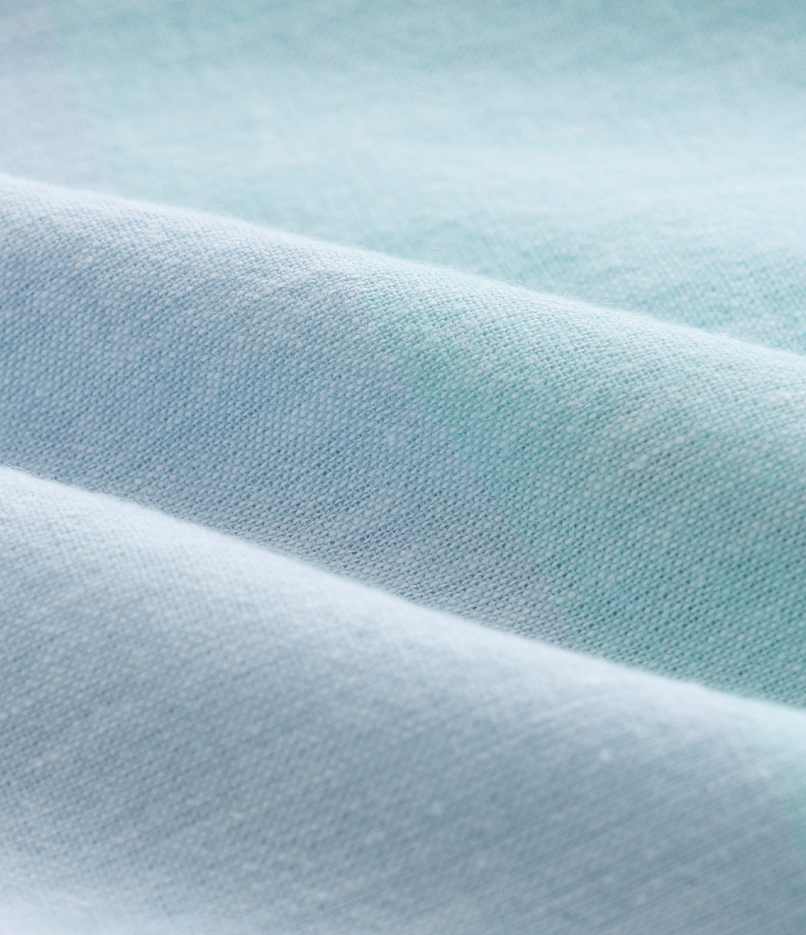 Camisa Infantil em Linho com Bloco de Cor e Bolsinho - Tam 0 a 18 meses Branco/Azul 3