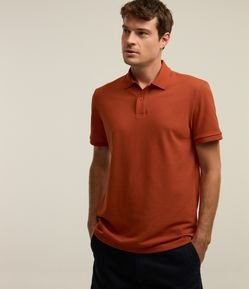 Camisa Polo Comfort em Algodão Peruano