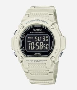 Relógio Digital Casio em Silicone W-219HC-8BV