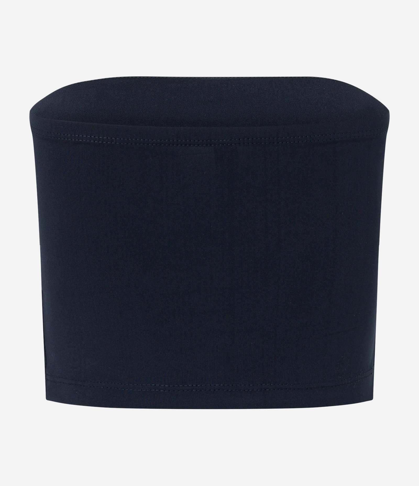 Blusa Cropped em Meia Malha e Decote Tomara que Caia 6