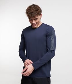 Camiseta Esportiva Manga Longa em Tecnologia Dry