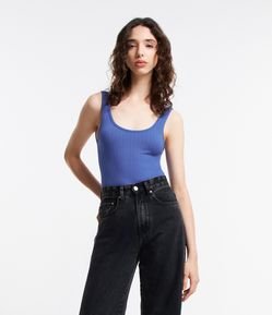 Body em Ribana Seamless com Alça Larga