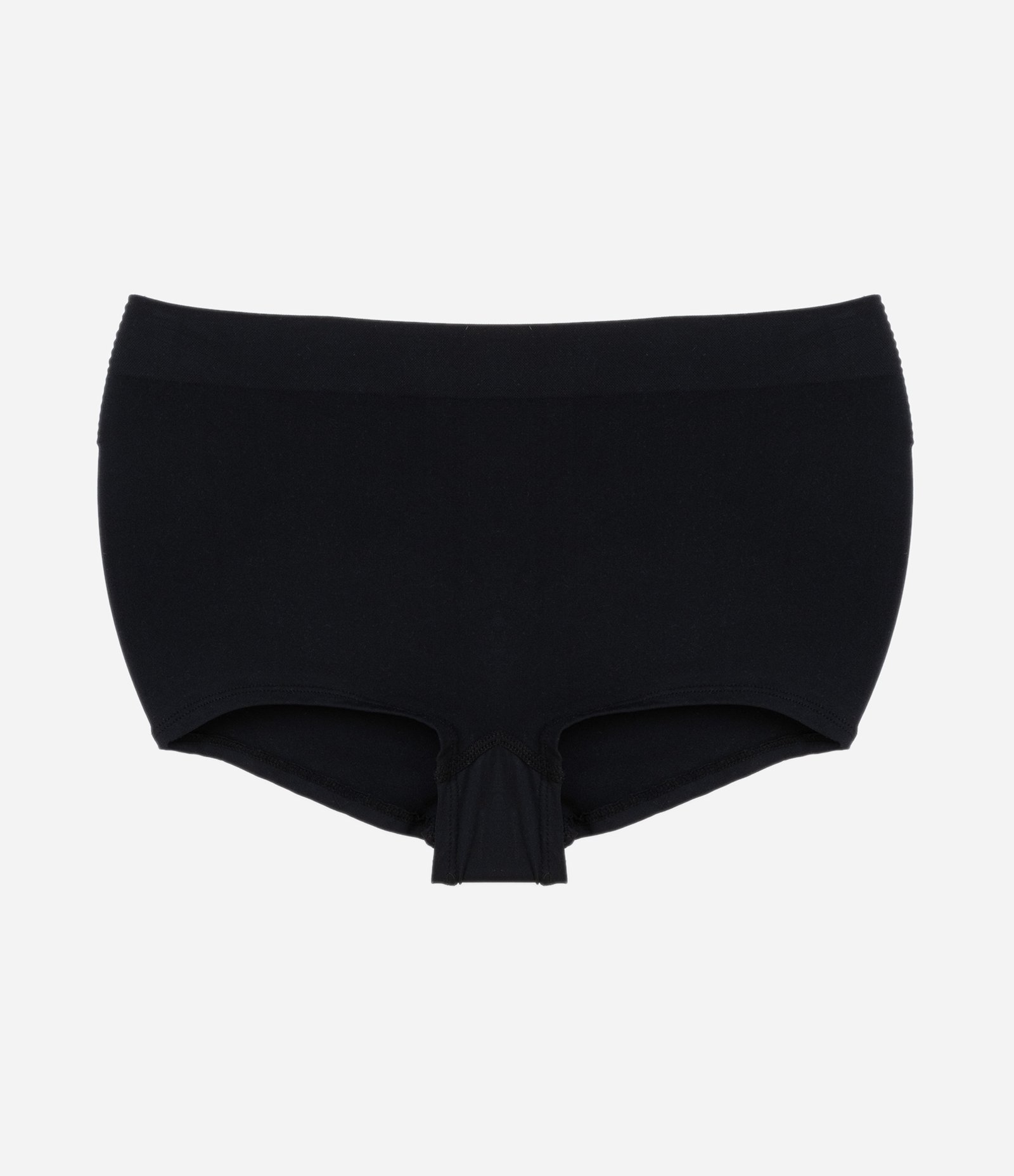 Calcinha Boyshort em Poliamida Sem Costura Preto 4