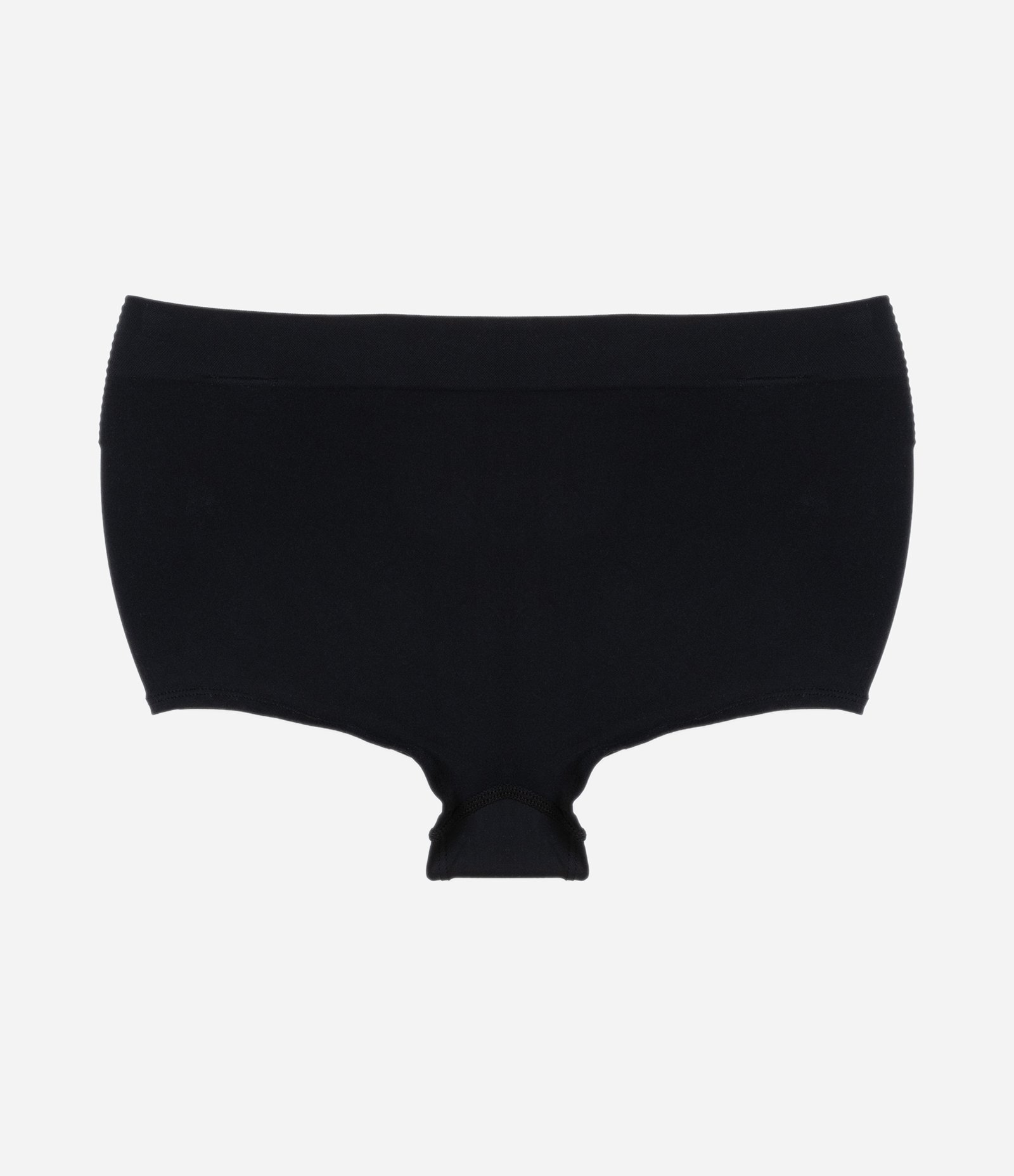 Calcinha Boyshort em Poliamida Sem Costura Preto 5