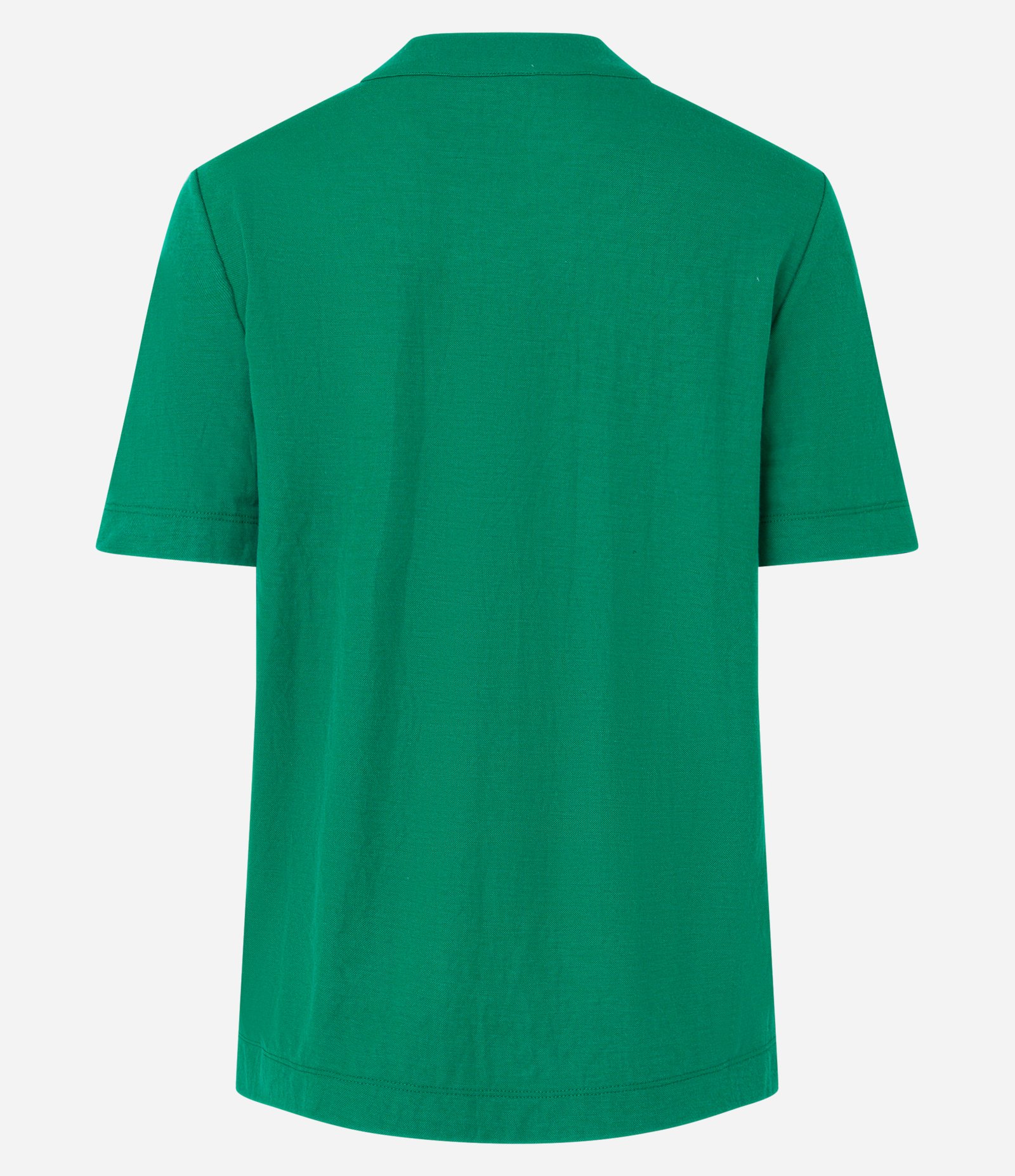 Blusa em Viscose com Detalhe Trançado na Gola Verde 7