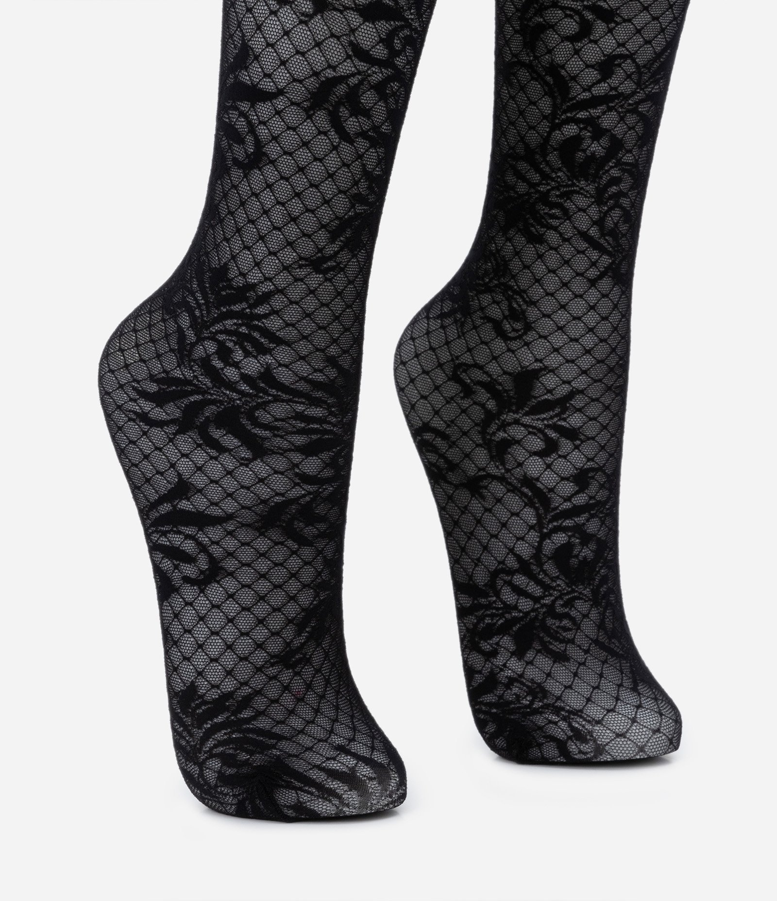 Meia-calça rendada, da Renner