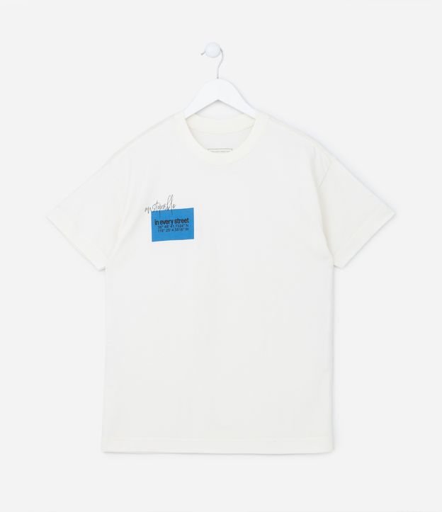 Camiseta Street Infantil em Algodão Estampa Unstopable - Tam 5 a 14 anos