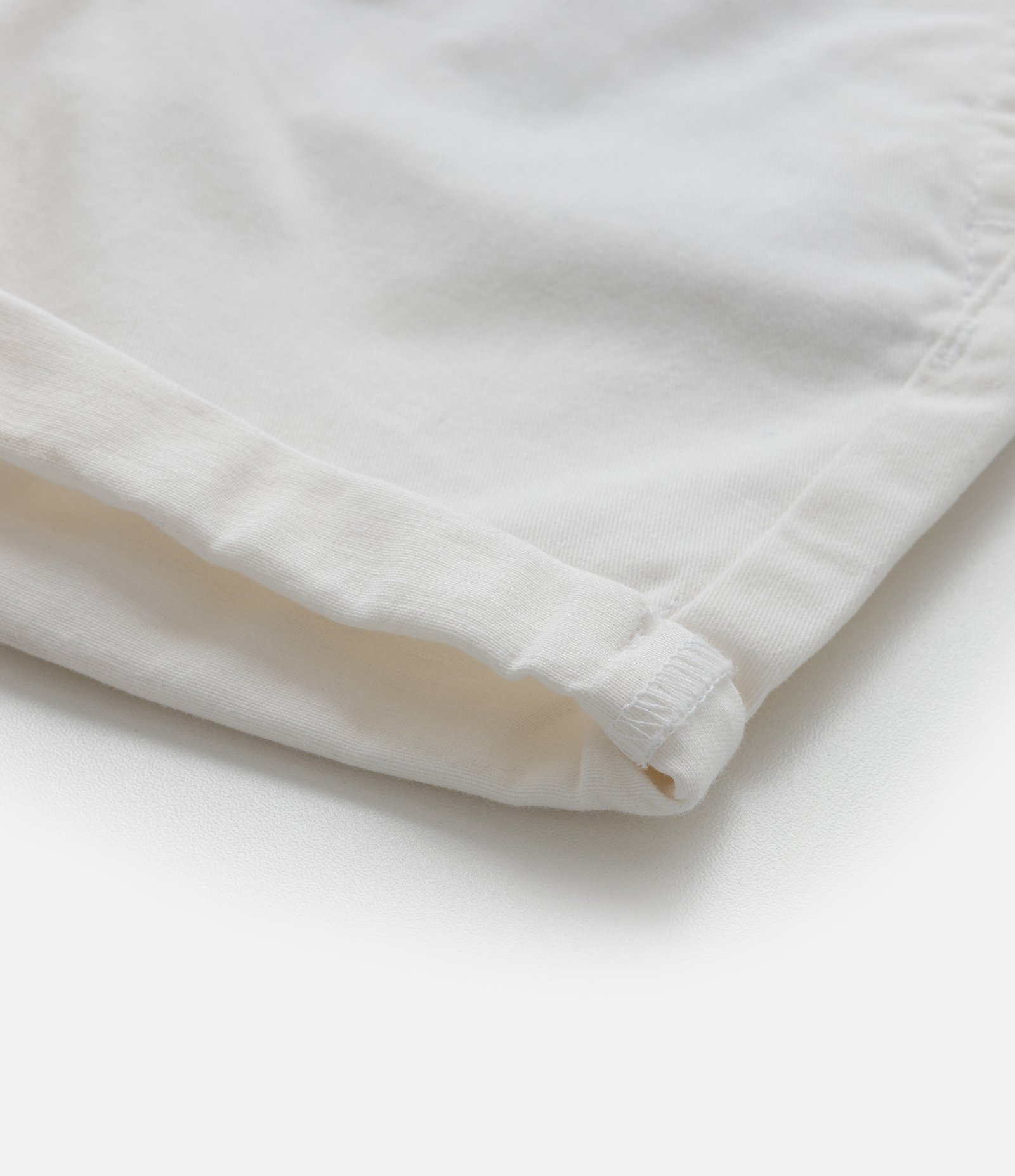 Bermuda Infantil com Bolso Faca e Barra Dobrada - Tam 1 a 5 Anos Branco 3