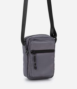 Bolsa Mini Bag com Bolso Frontal e Alça por Engate