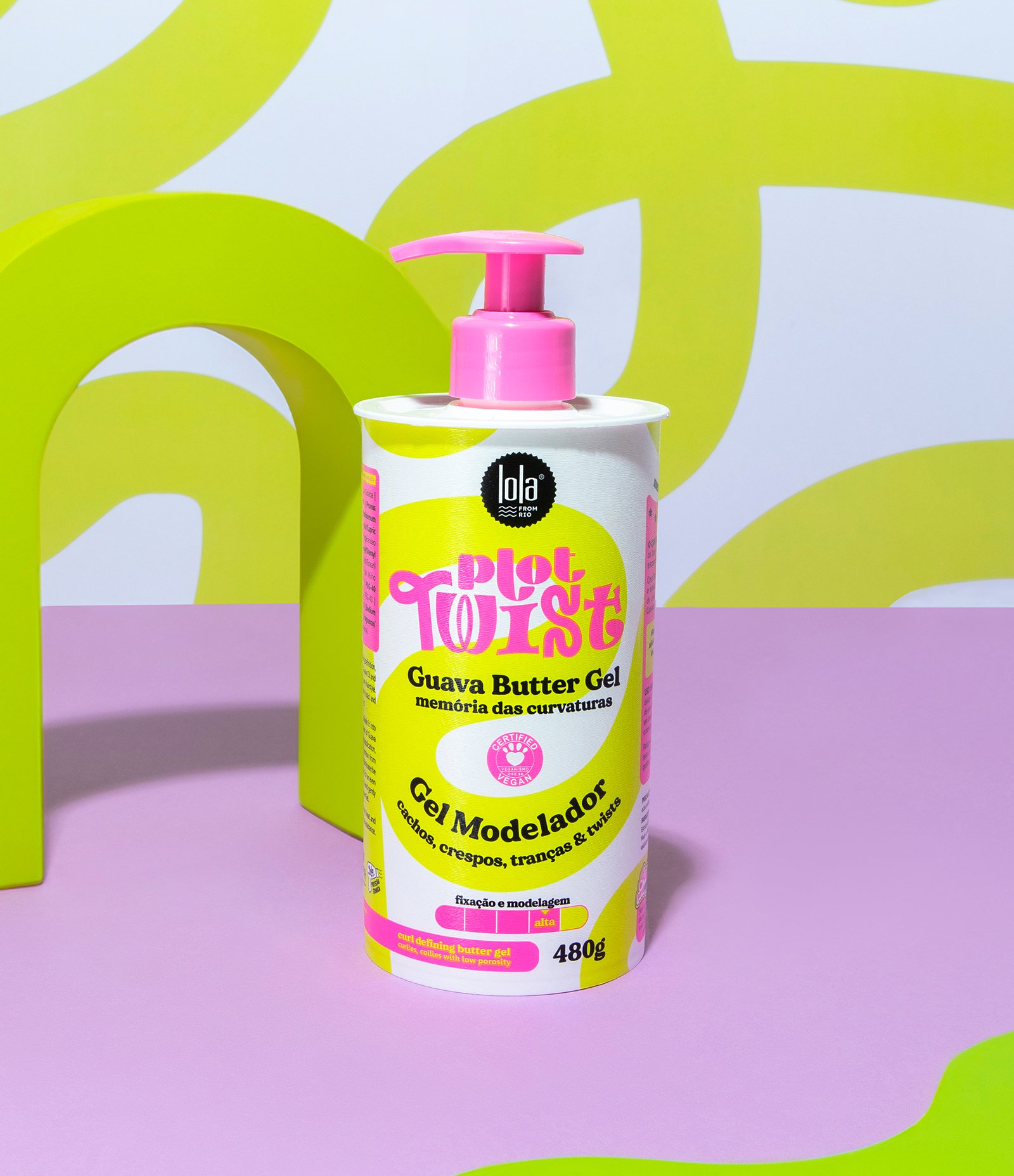Gel Modelador Capilar Guava Butter Plot Twist 480g Lola Cosmetics 480G 2