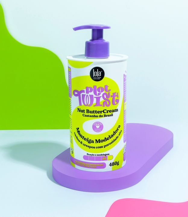 Manteiga Modeladora Capilar Nut Butter Plot Twist 480g Lola Cosmetics