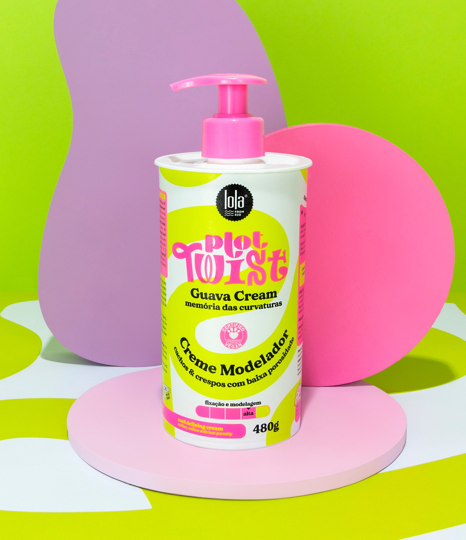 Creme Modelador Capilar Guava Butter Plot Twist 480g Lola Cosmetics 480G 1