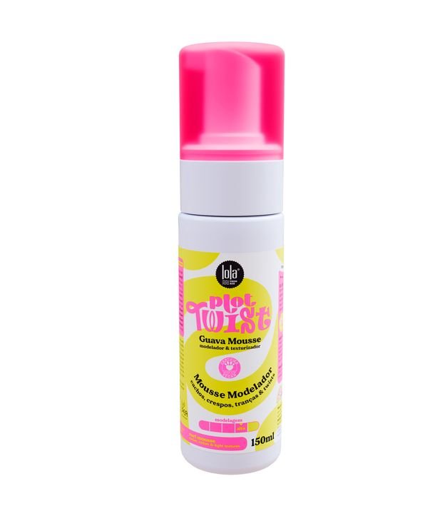 Mousse Modelador Capilar Guava Mousse Plot Twist 150 ml Lola Cosmetics