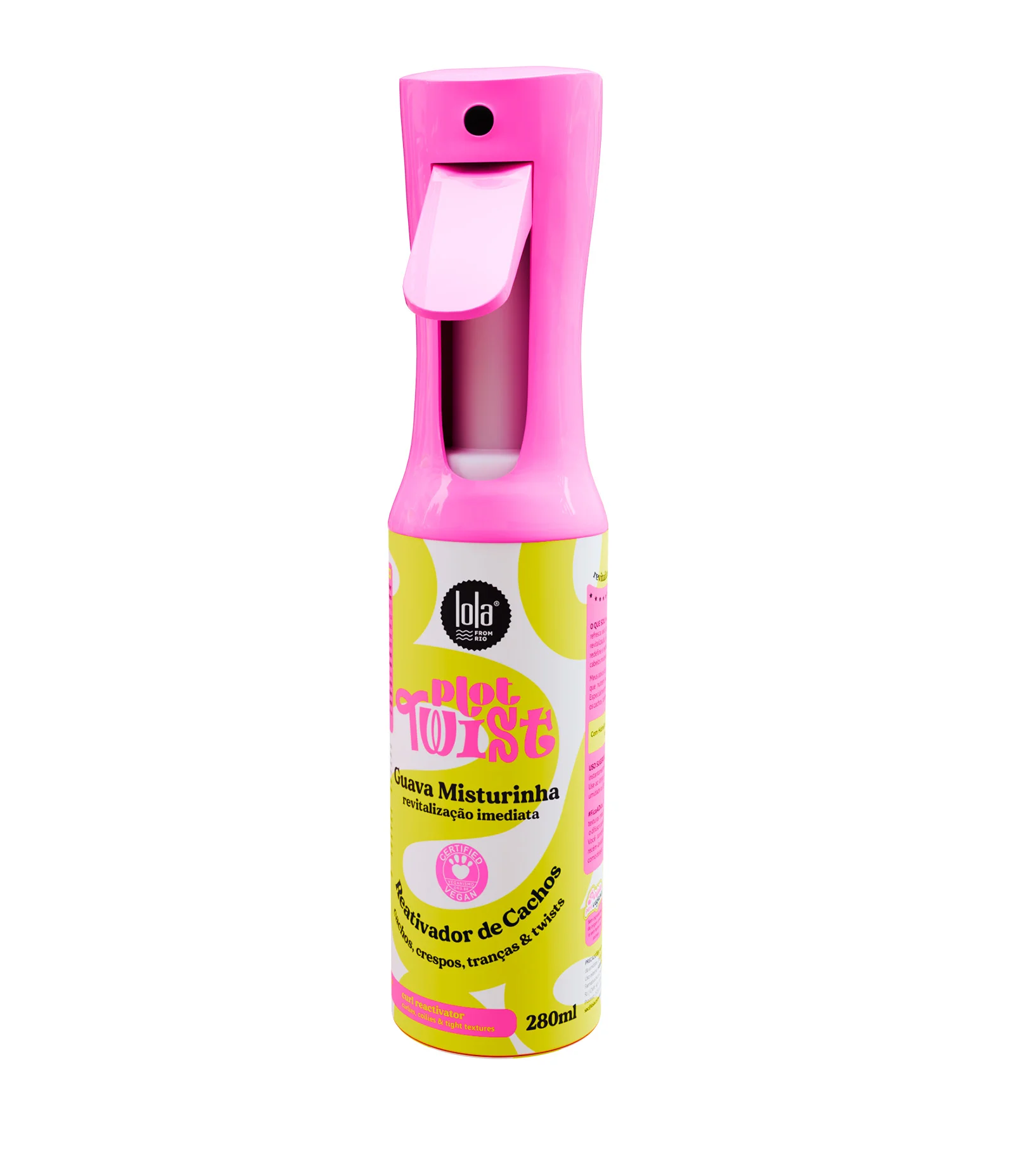Reativador de Cachos Guava Misturinha Plot Twist 280 ml Lola Cosmetics 280ml 1