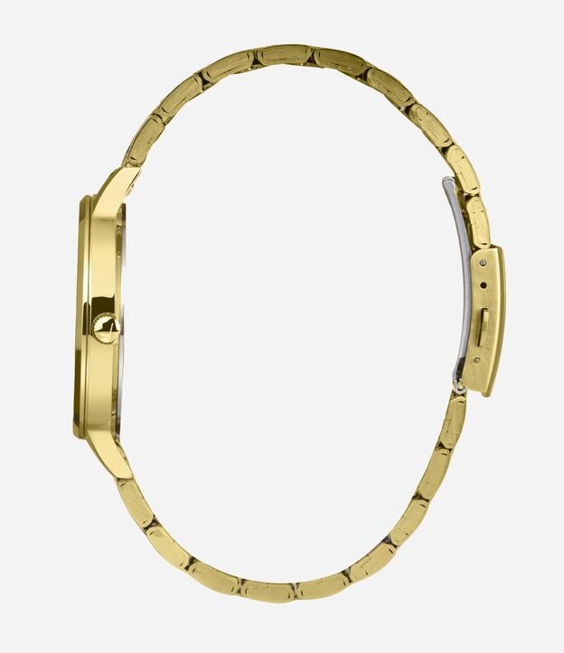 Relógio Feminino Lince Analogico com Caixa e Pulseira de Metal Dourado 2