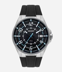 Relógio Masculino X-Watch Analogico com Caixa de Aço e Pulseira de Silicone 