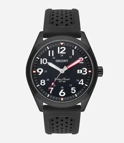 Relógio Masculino X-Watch Analogico com Caixa de Aço e Pulseira de Silicone