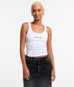 Regata em Ribana com Estampa Exclusive Crew