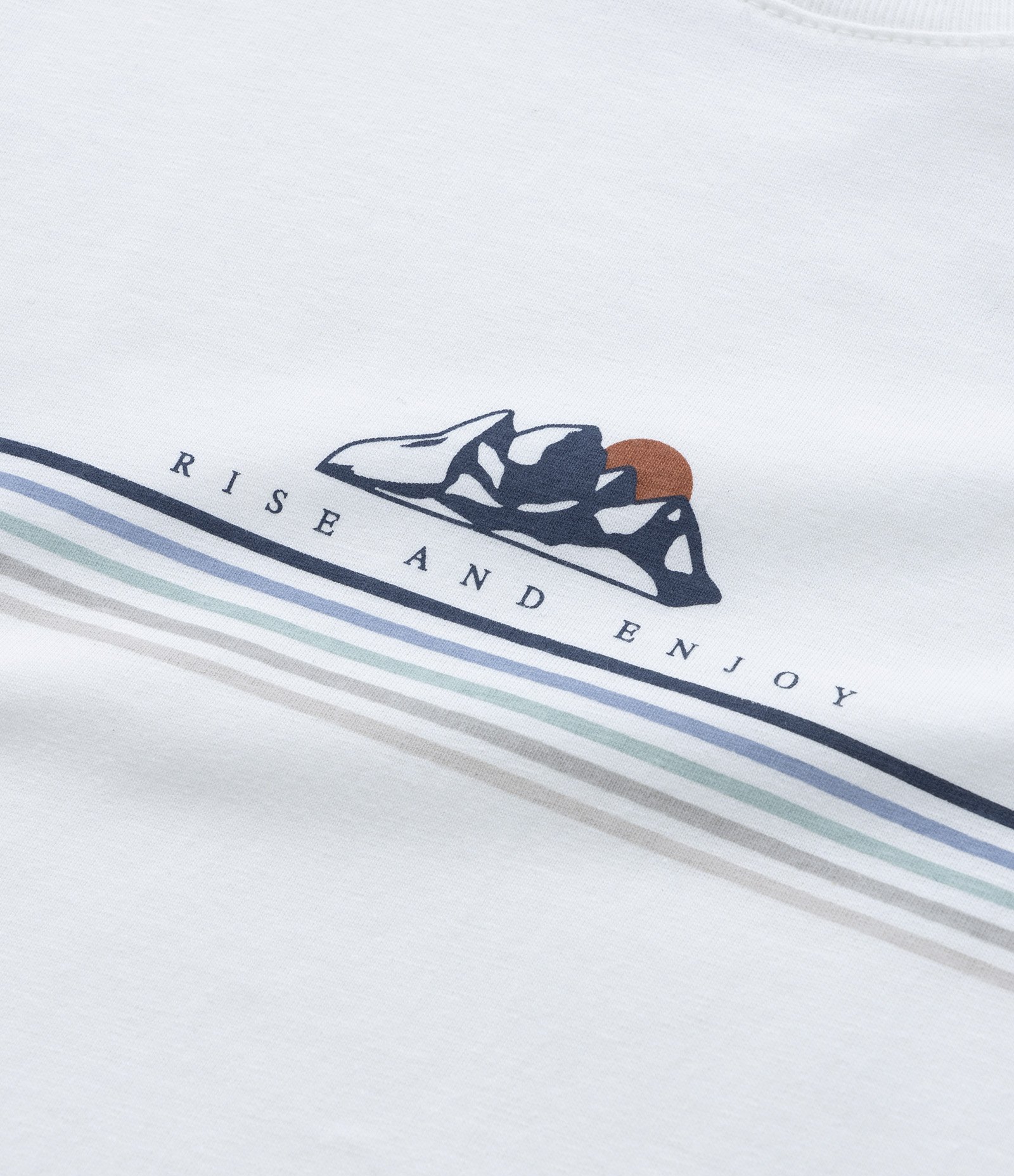 Camiseta Infantil com Estampa de Paisagem - Tam 5 a 14 anos Branco 4