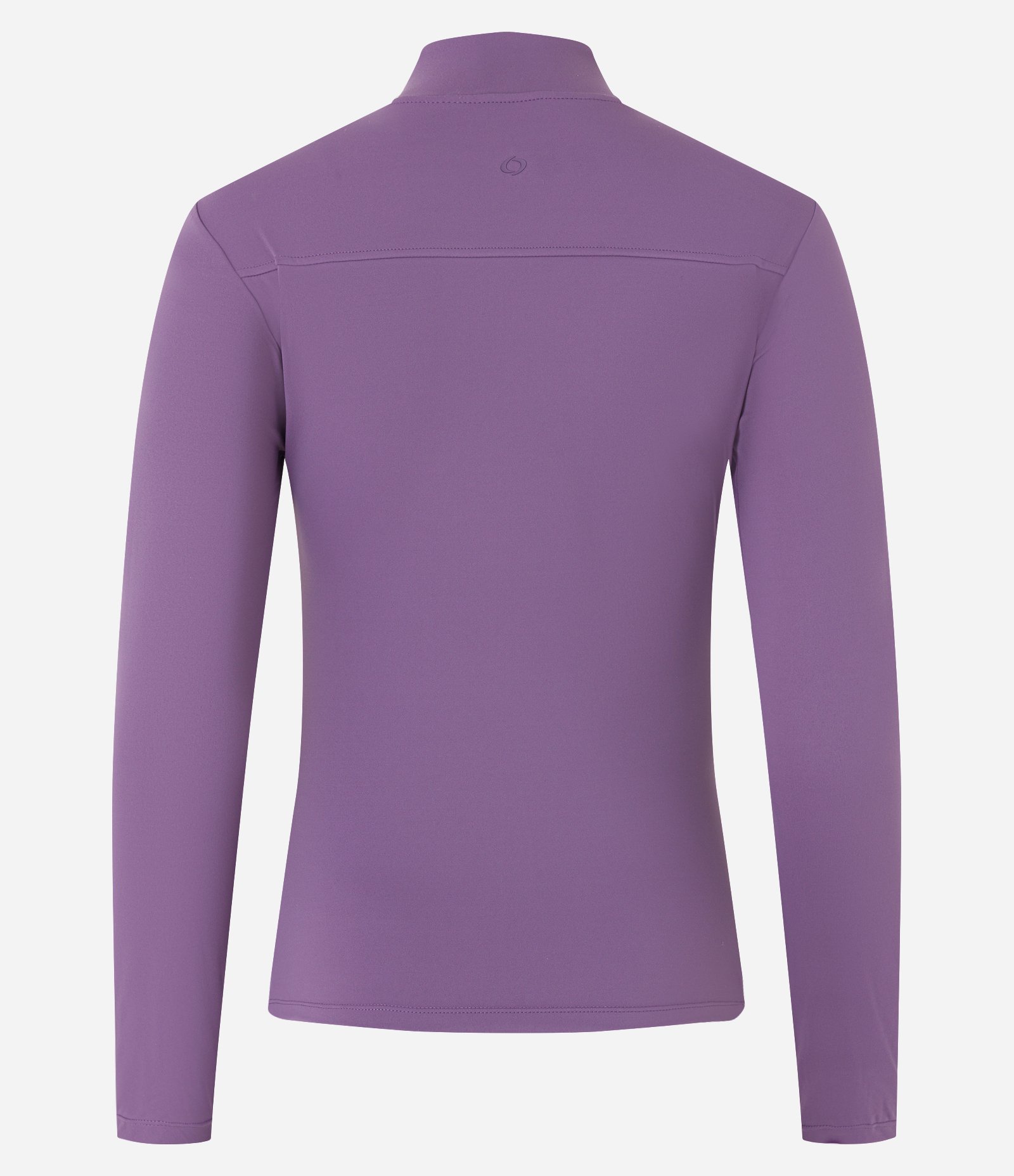 Jaqueta Esportiva em Microfibra com Bolsos e Golinha Alta Roxo 7