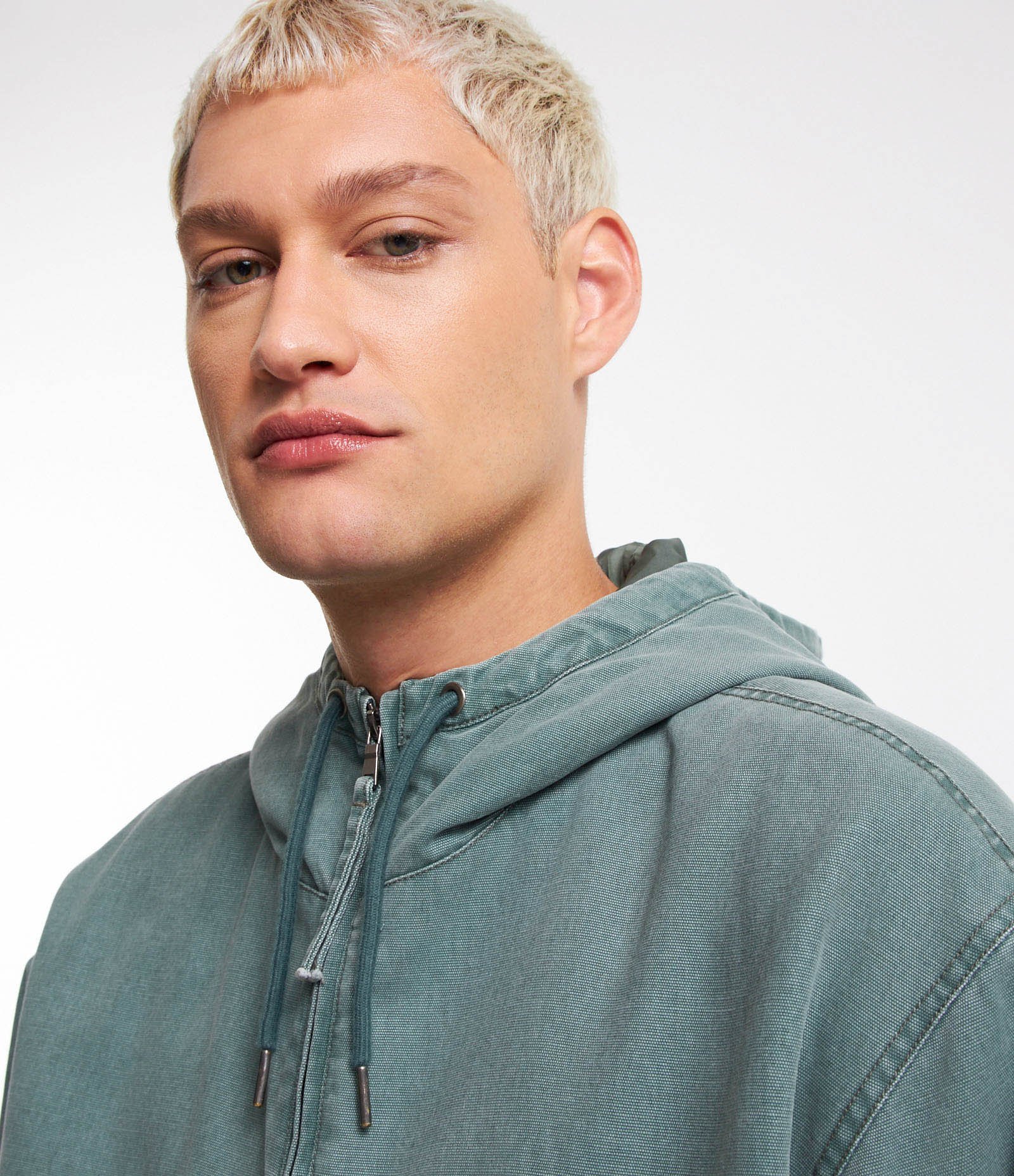 Moletom Masculino Ohoo Slim Fit - Leve Com Zíper E Bolso Interno