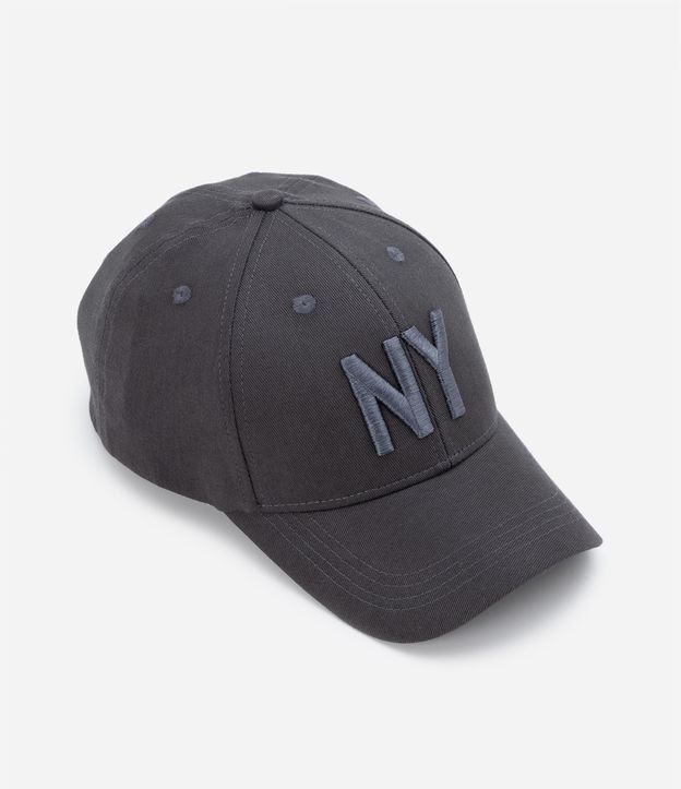 Boné Aba Curva em Algodão 06 Panel com Bordado New York