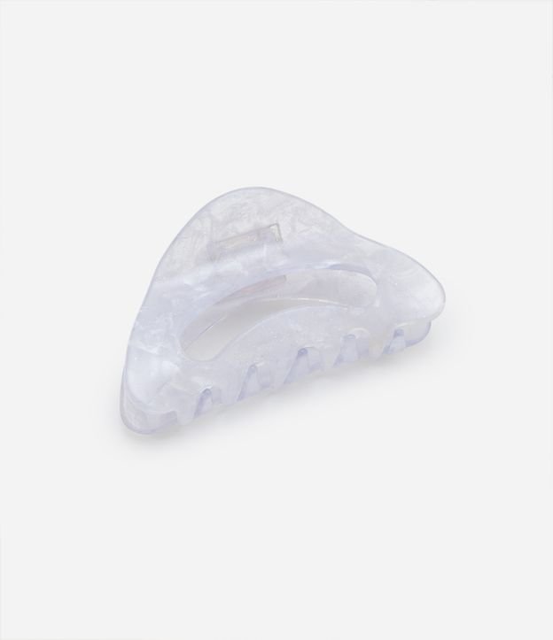 Piranha de Cabelo Meia Lua com Glitter
