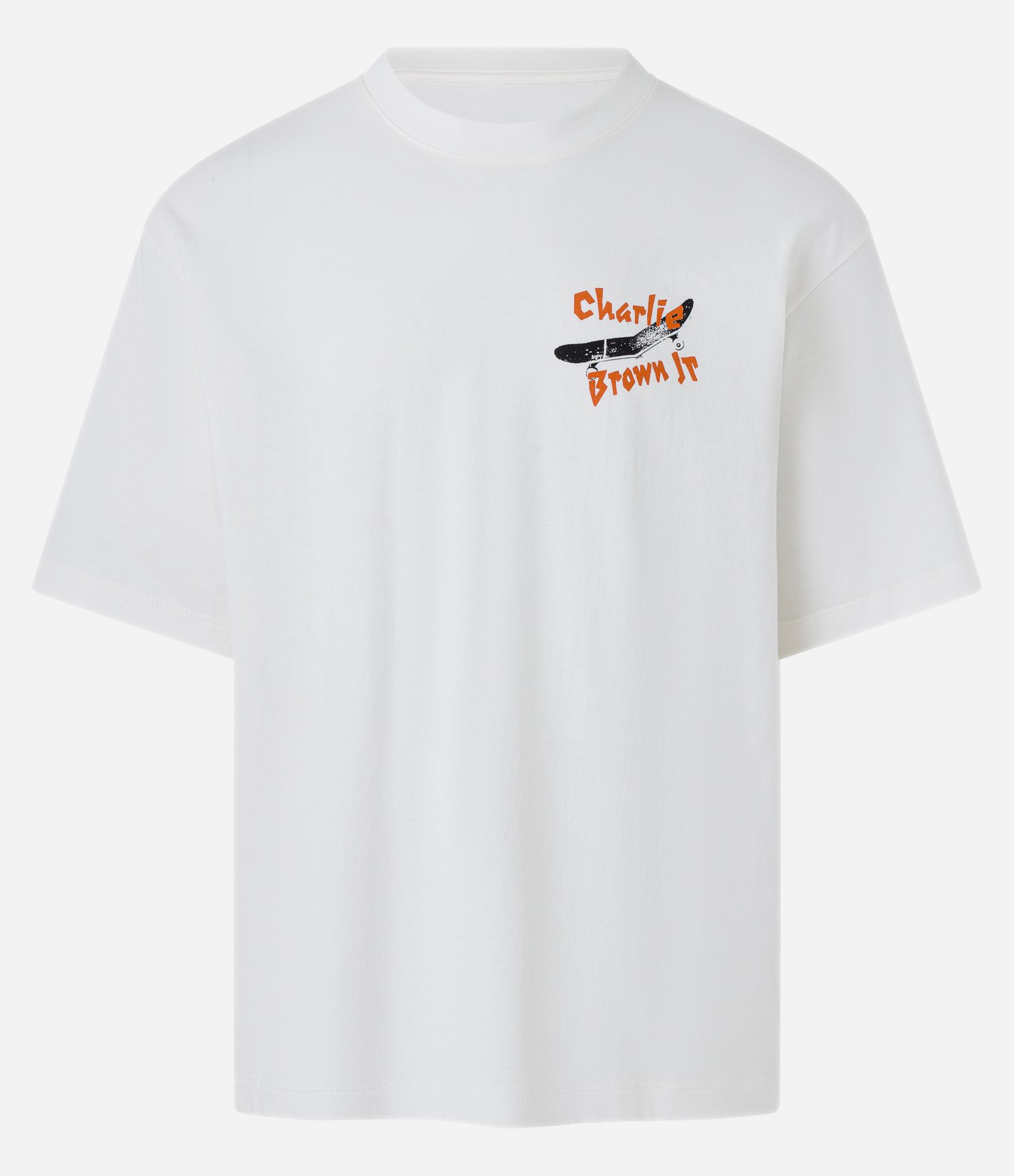 Camiseta Boxy com Estampa Charlie Brown Jr Branco 6