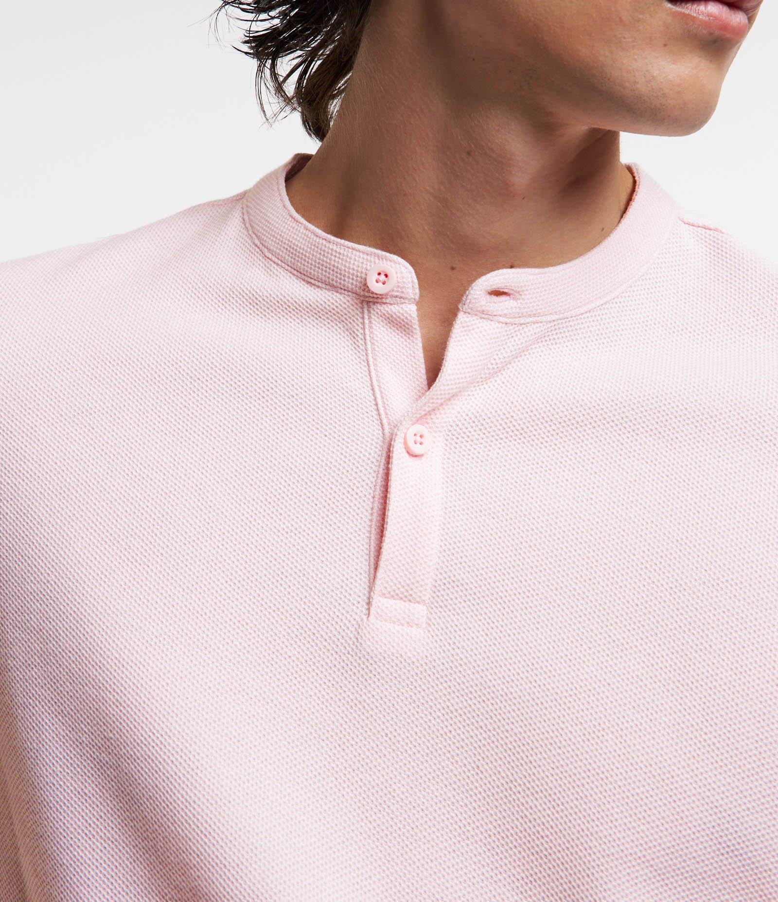 Camisa Polo Slim em Piquet Texturizado 4