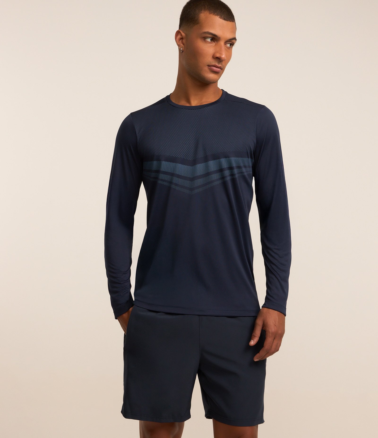 Bermuda Esportiva com Cordão Interno e Lettering Refletivo 3