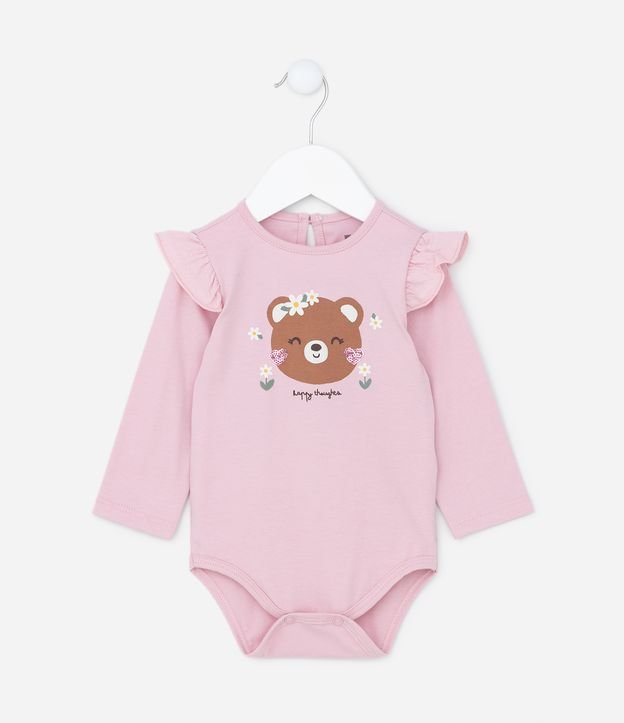 Cor: Rosa | Tamanho: 12-18M