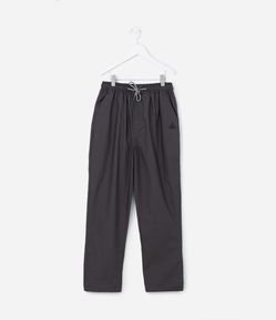 Calça Infantil com Amarração e Bolsos - Tam  05 a 14 Anos