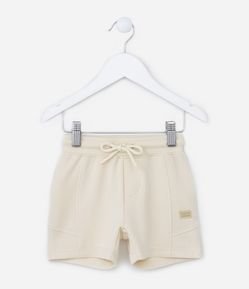 Bermuda Infantil em Modal com Recortes - Tam 1 a 5 anos