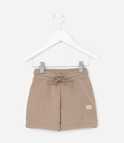 Bermuda Infantil em Modal com Recortes - Tam 1 a 5 anos