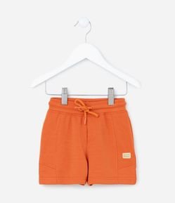 Bermuda Infantil em Modal com Recortes - Tam 1 a 5 anos