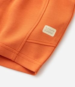 Bermuda Infantil em Modal com Recortes - Tam 1 a 5 anos