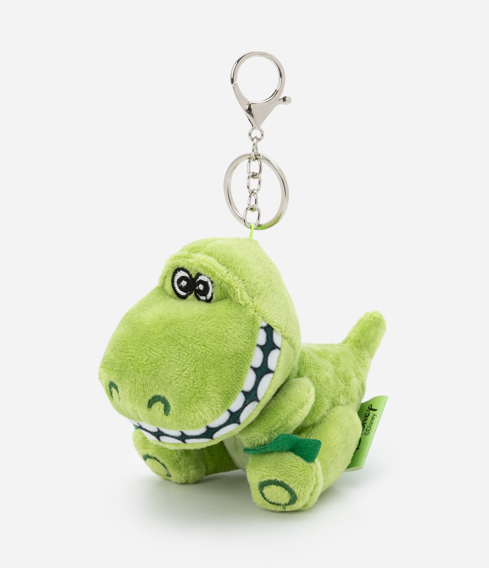 Chaveiro Infantil com Pelúcia do T-Rex Toy Story - Tam U Verde 1