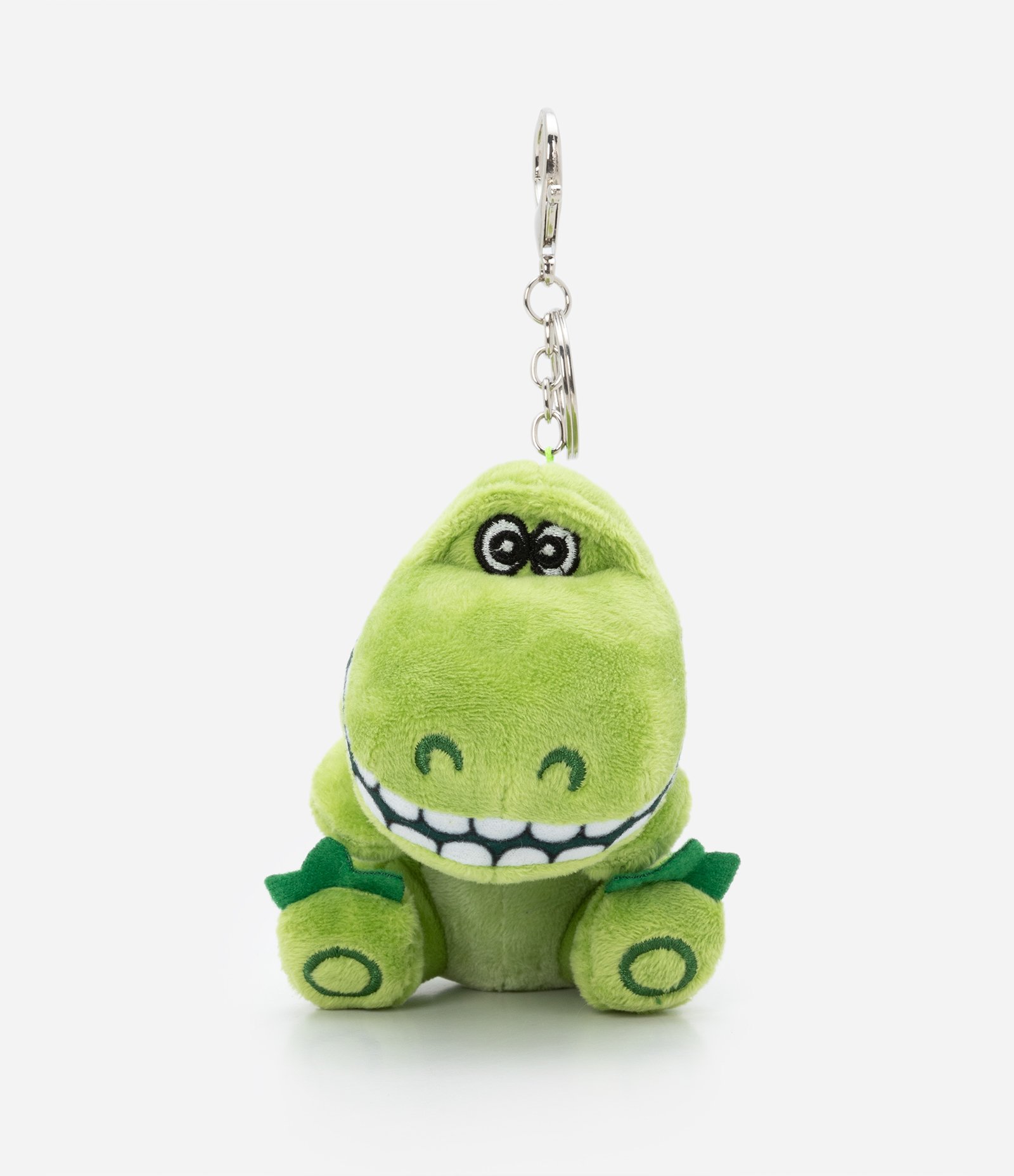Chaveiro Infantil com Pelúcia do T-Rex Toy Story - Tam U Verde 2