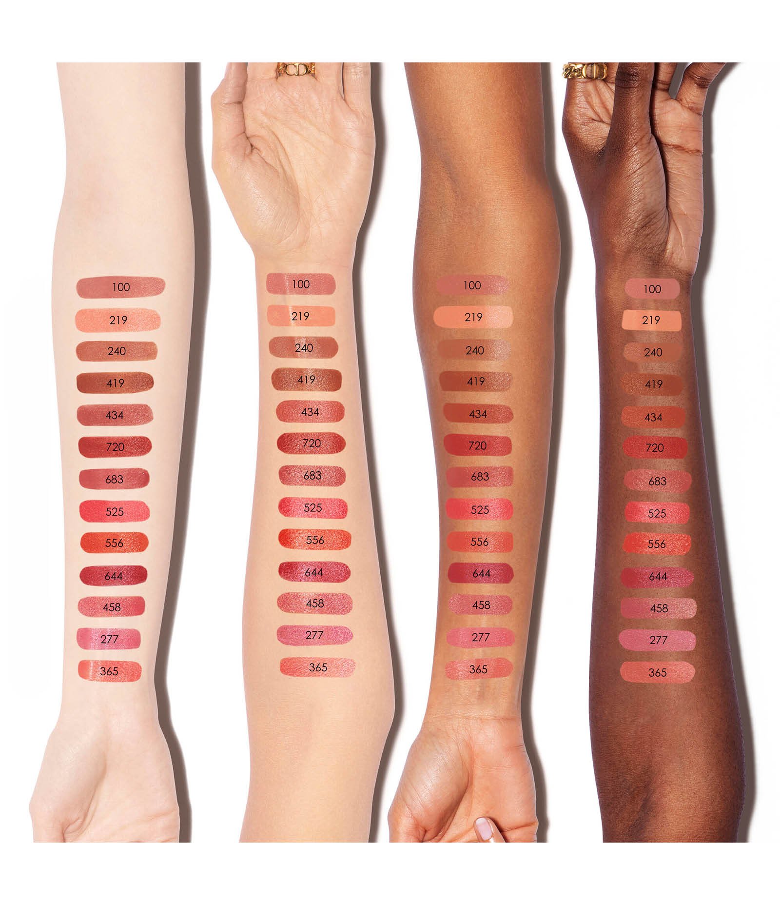 Batom Rouge Dior Satin 525 Chérie 4