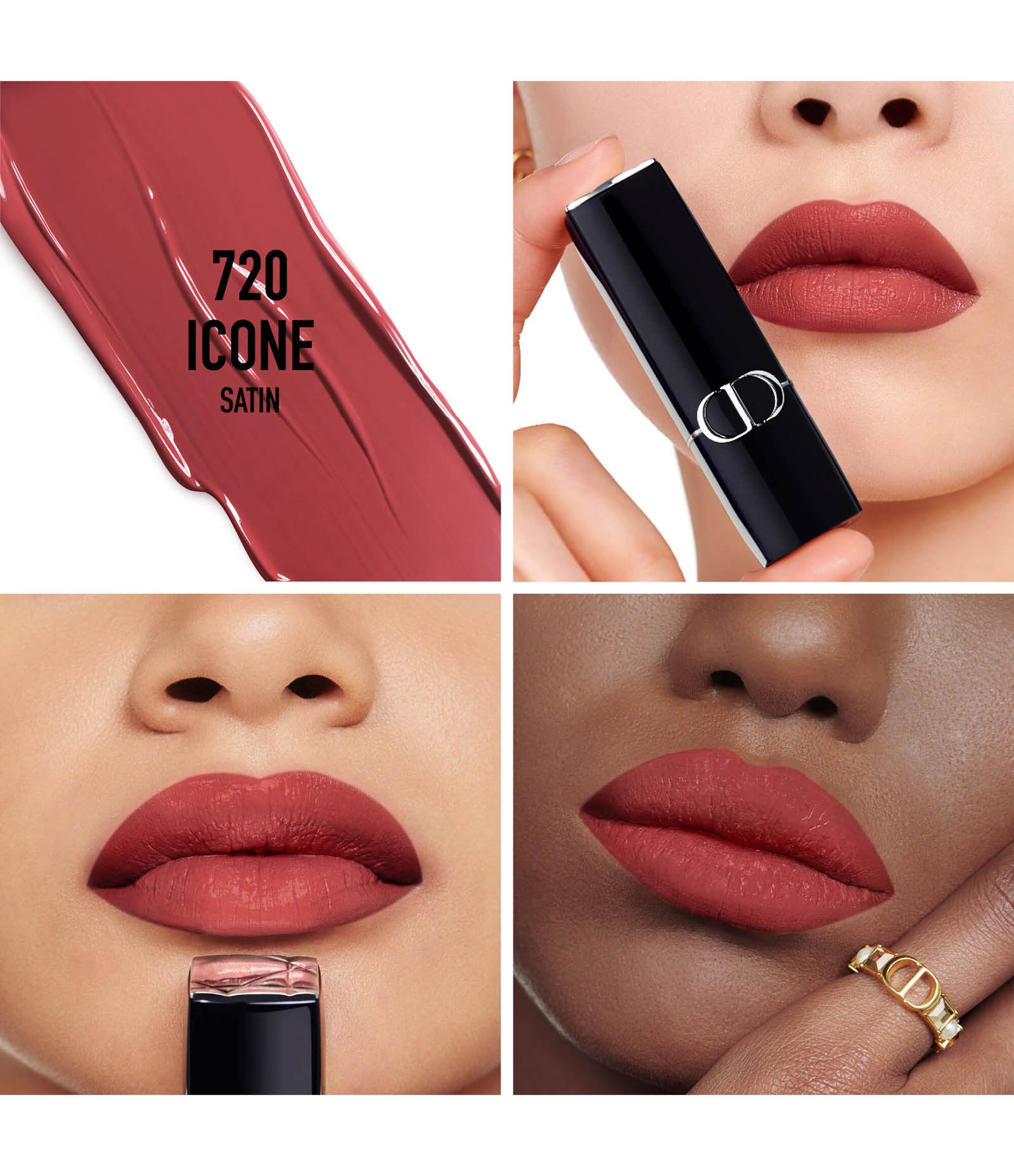 Batom Rouge Dior Satin 720 Icone 3